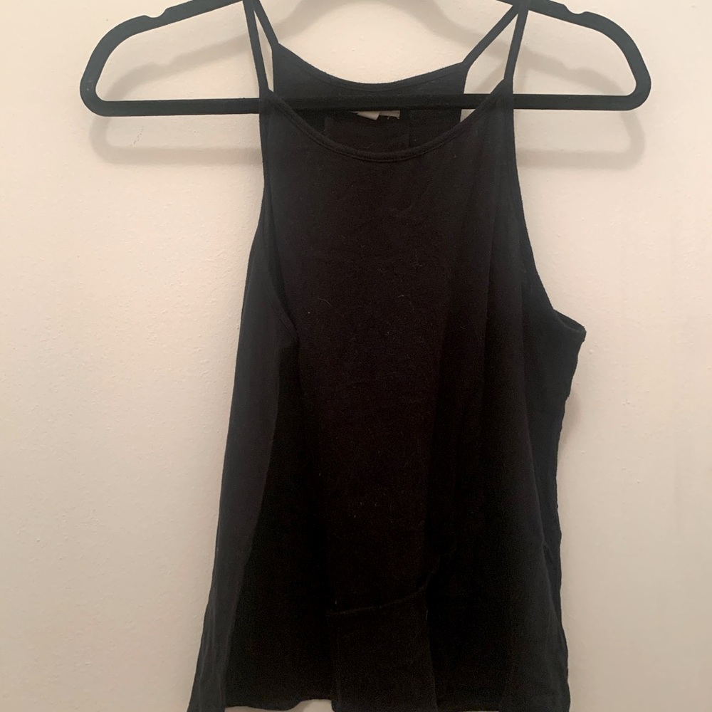 Spaghetti strap racer back tank top